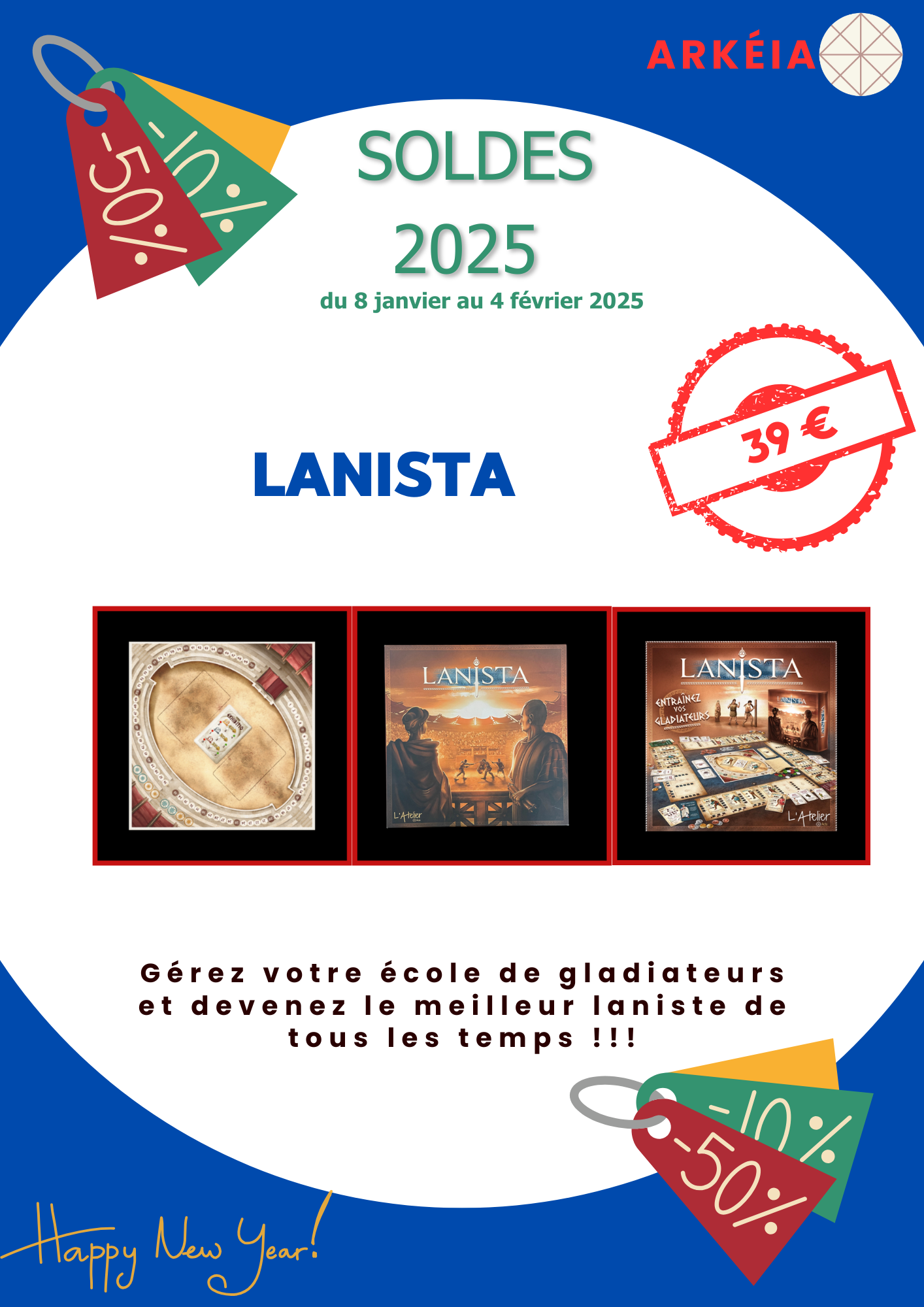 EN SOLDE ! JEU LANISTA